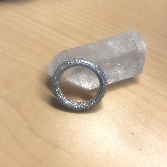 Crystal Eternity Rounded Band Ring *NEW* - Picture 9 of 10